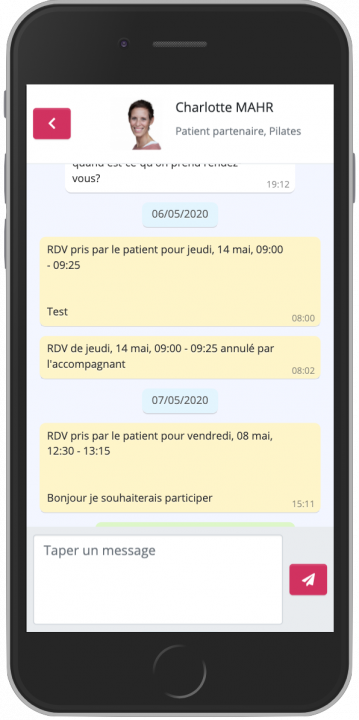 Prise de rendez-vous