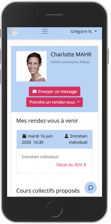 Prise de rendez-vous